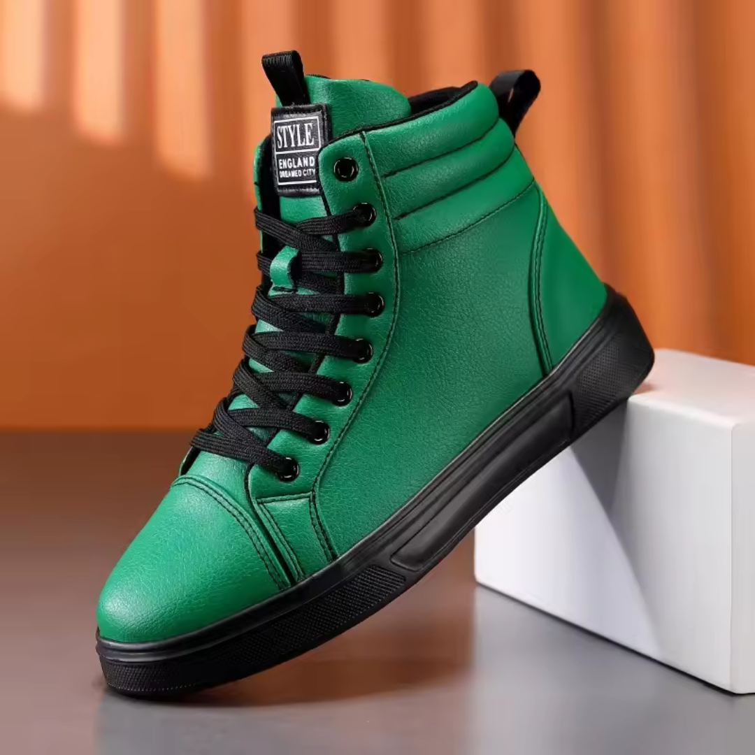 OCW Men Orthopedic Boots Comfortable PU Waterproof Arch-support Winter Modern Walking