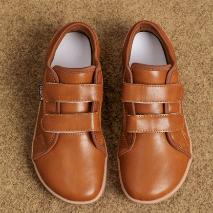 OCW Men Barefoot Shoes Waterproof Leather Zero Drop Walking Shoes Wide Toe Box Minimalist