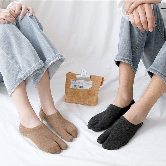 OCW Bunion Socks Nonslip Anti-rubbing Sweat Absorbent No-show Socks Soft Cotton