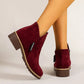 OCW Orthopedic Women Ankle Boots Arch Support Warm Suede Chic Designed