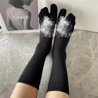 OCW Unisex Socks Breathable Comfort Cushion Padding High-Quality Two-Toed Socks