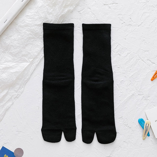 OCW Unisex Socks Breathable Comfort Cushion Padding High-Quality Two-Toed Socks