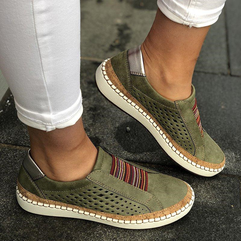 OCW Orthopedic Women Shoes Slip On Breathable Comfortable Walking Sneakers