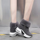 OCW Orthopedic Winter Snow Ankle Boots Warm Fur Arch Support Women Shoes