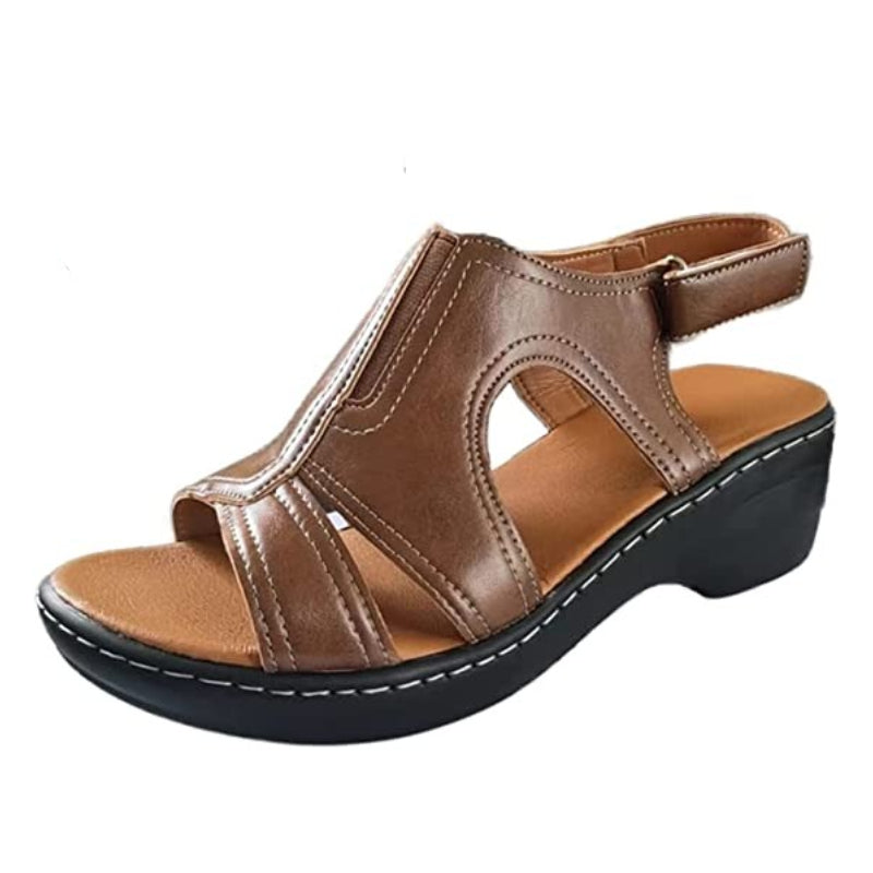 OCW Best Walking Sandals For Women Peep Toe Modern Summer