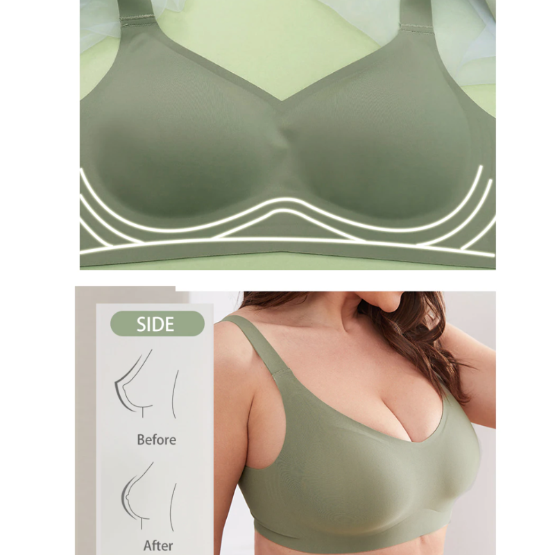 OCW Seamless Bras WireFree Push Up Lingerie Plus Size