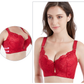OCW Lace Push Up Bra Comfortable Back Support Adjustable Wide Straps