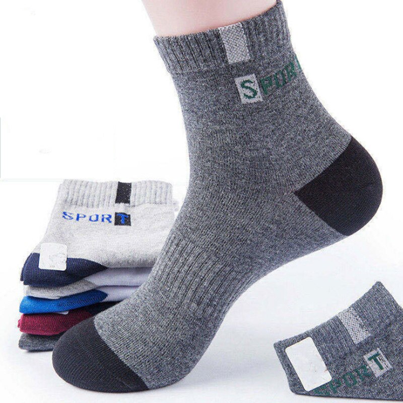 OCW Combo 5 Pairs Men Diabetic Socks Extra Breathable Elastic Fabric Comfy Summer Stretchy High Quality