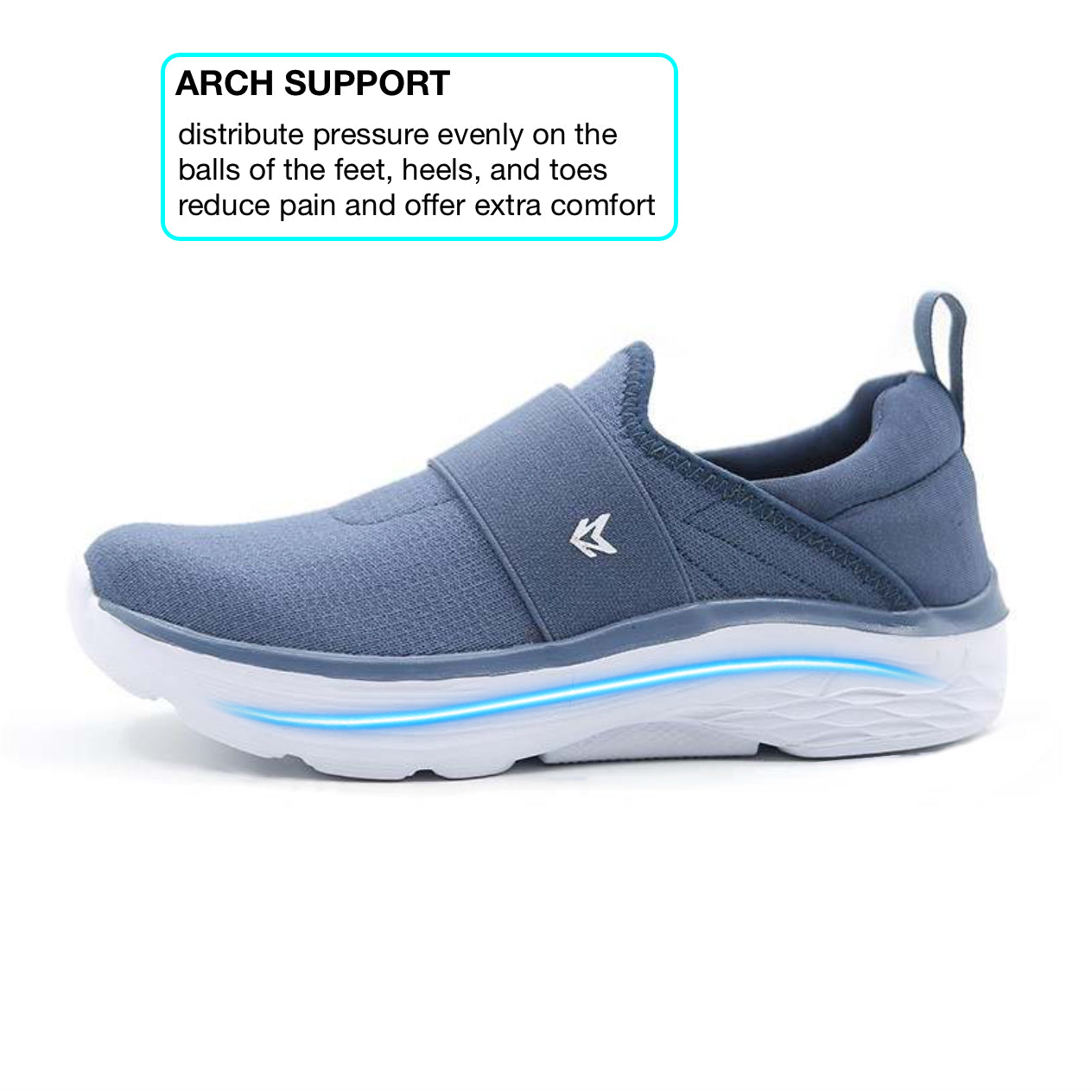 OCW Orthopedic Women Shoes Arch Support Breathable Non-Slip Running