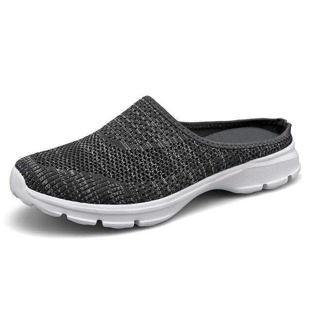 OCW Unisex Summer Casual Slip On Half Shoes Summer Casual Mesh Comfortable Shoes