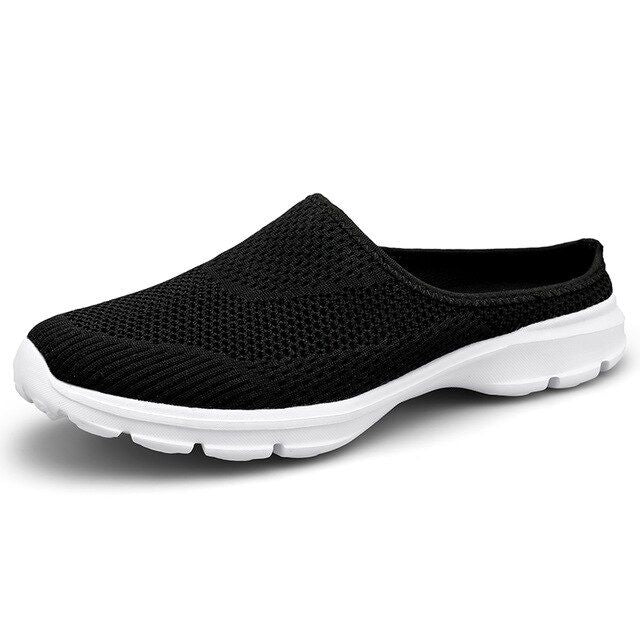 OCW Unisex Summer Casual Slip On Half Shoes Summer Casual Mesh Comfortable Shoes