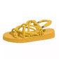 OCW Summer Women Braided Rope Comfortable Casual Sandals