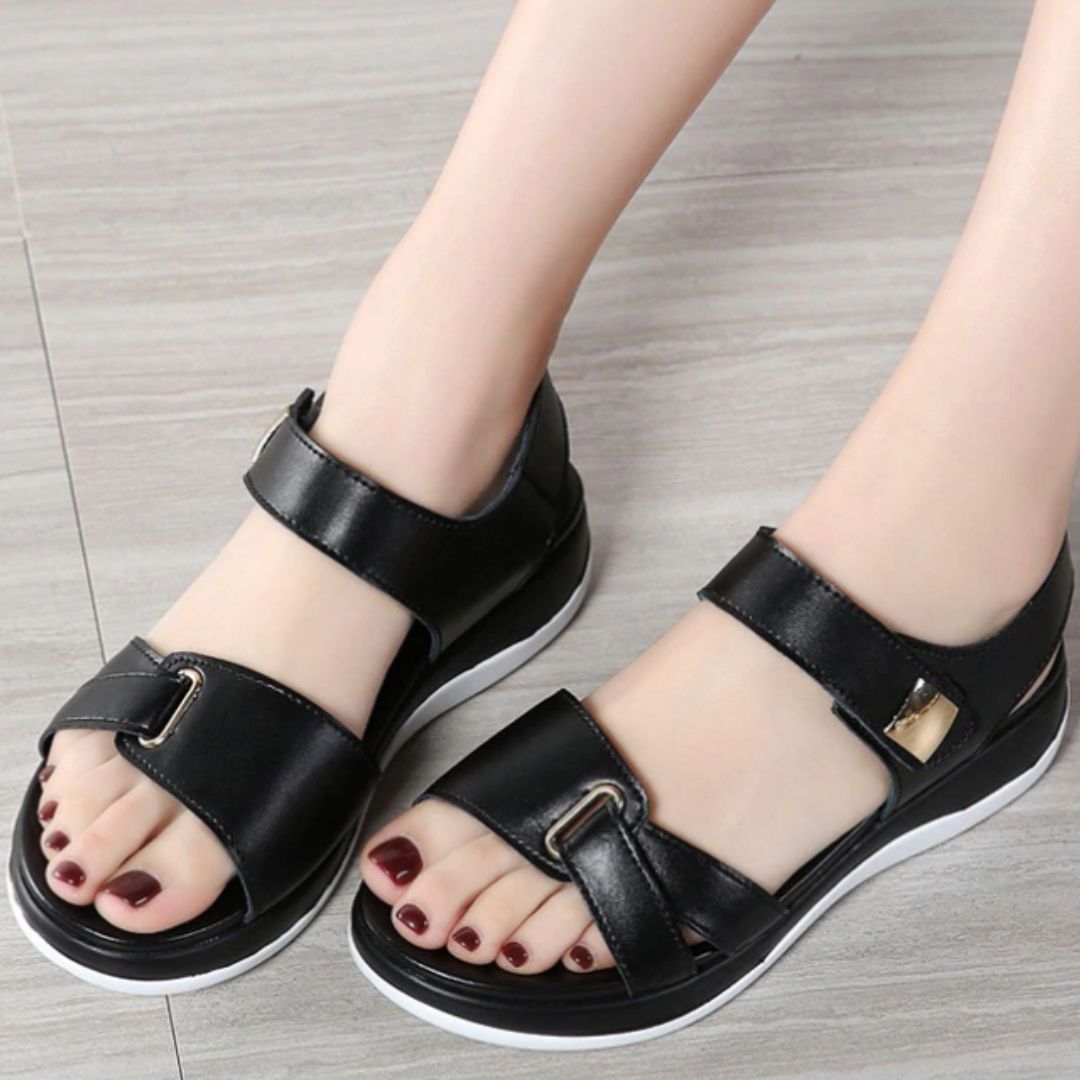 OCW Women Premium Soft Leather Comfortable Sandals