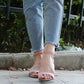 OCW Women Sandals Ankle Strap High Heels Summer Open Toe Chunky Design