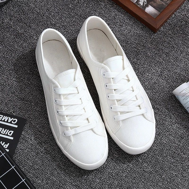 OCW Classic Sneakers Canvas Shoes Flat With Wild Fashion Art Basic Colors Design