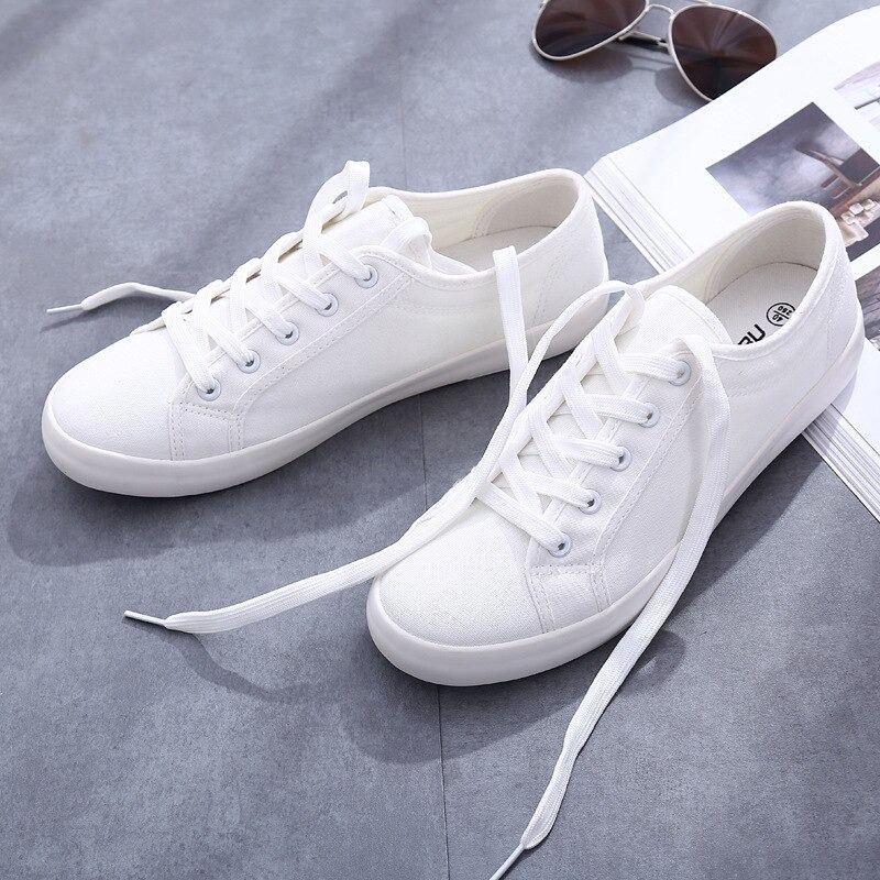 OCW Classic Sneakers Canvas Shoes Flat With Wild Fashion Art Basic Colors Design