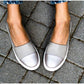 OCW Women Casual Shoes Anti-slip Round Toe Comfortable Platform Slip-On