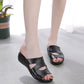 OCW Ladies Slippers Leather Made Comfortable Modern Sandals Design