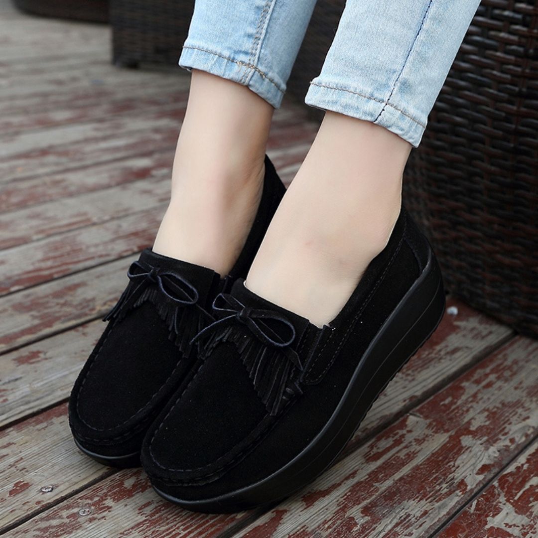 OCW Women Premium Suede Made Comfortable Casual Shoes