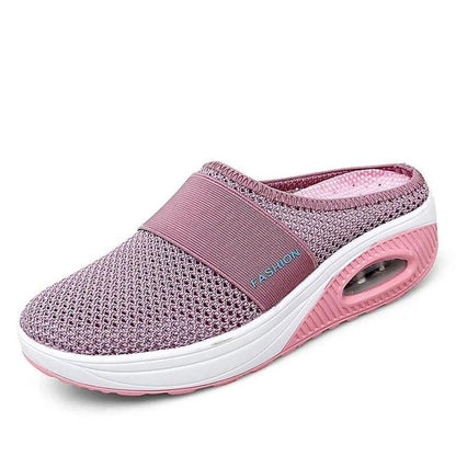 OCW Women Breathable Slippers Mesh Lightweight Thick Air Sole Shoes