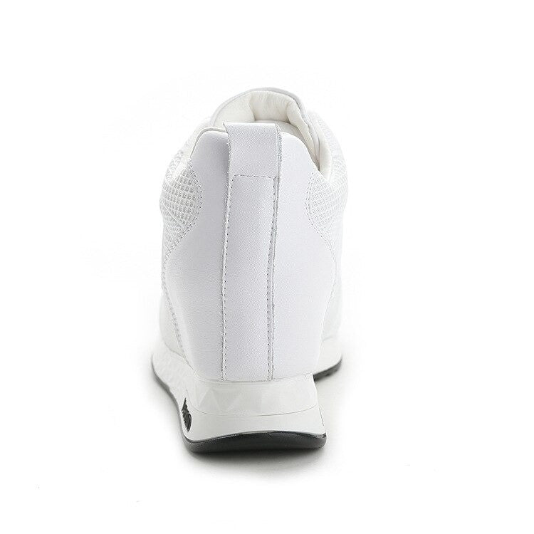 OCW Women Unique High Top Design Comfortable Shoes Height Increase