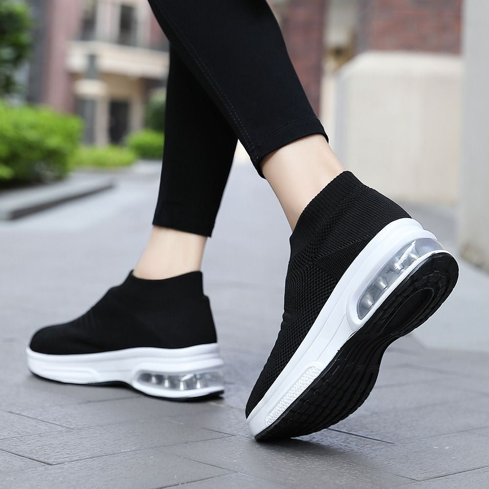 OCW Women Weave Mesh Air Cushion Sneakers Arch Support Lightweight Comfortable Shoes