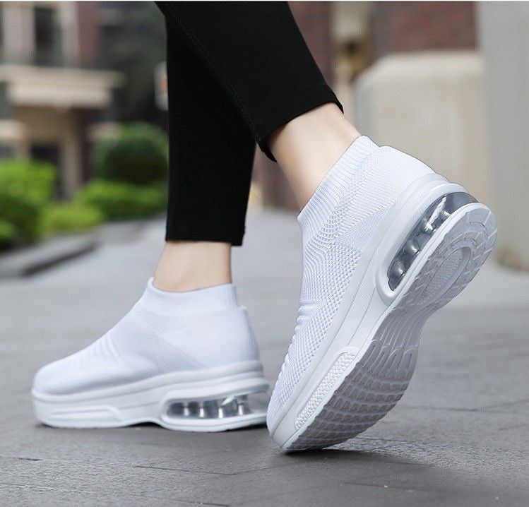 OCW Women Weave Mesh Air Cushion Sneakers Arch Support Lightweight Comfortable Shoes