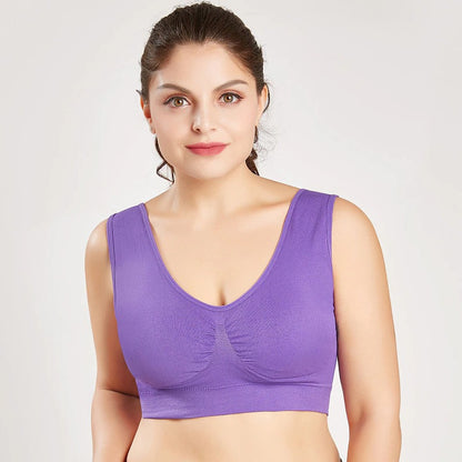 OCW Bras For Women Seamless Wireless Breathable Natural Shape Big