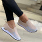 OCW Woman Comfortable Platform Casual Slip On Sneakers Wedge Loafers Sport Shoes