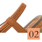 OCW Handmade Knitting Clip Toe Elastic Flat Sandals