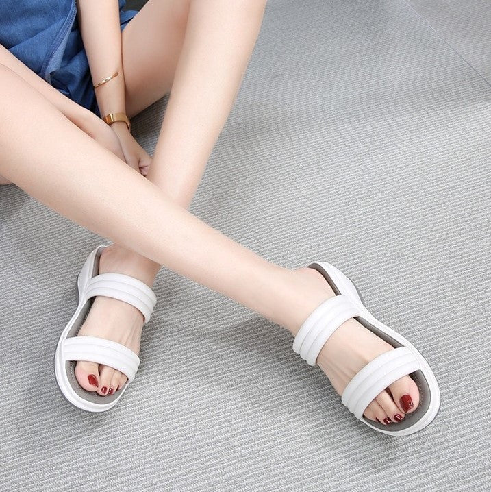 OCW Wedge Slippers Summer Beach Open Toe Non-Slip Sandals For Women