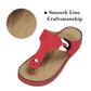 OCW Women Wedges Slippers Summer Casual Mujer Zapatos Flip Flops