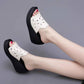 OCW Summer New Slope Heel Sandals Thick Bottom Platform Fashion Comfortable