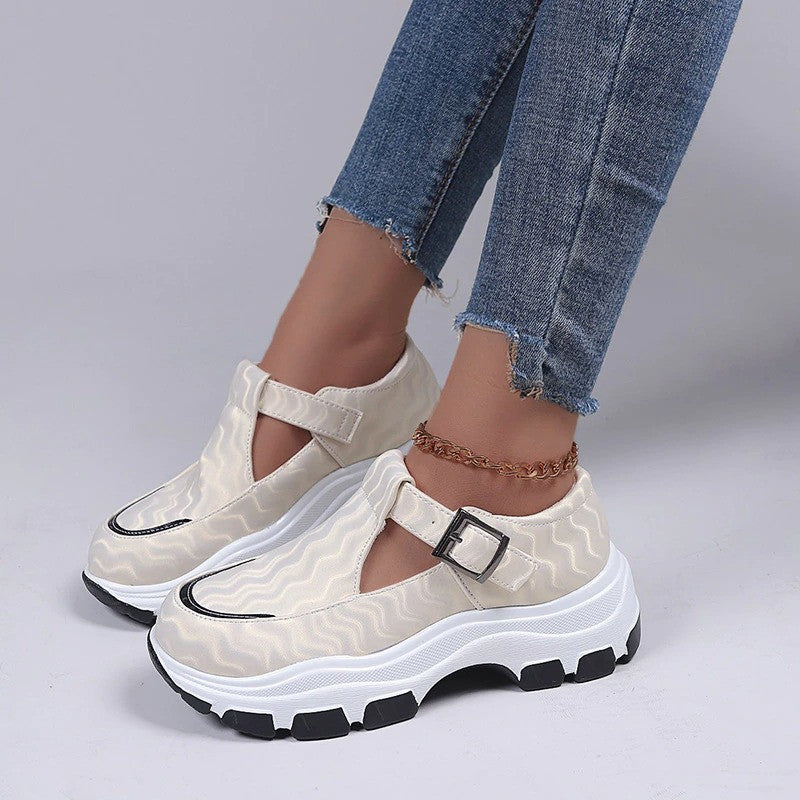 OCW Summer Shoes For Women Fashion Platform Outdoor Casual Comfortable Slip-ons