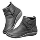 Women Snow Ankle Boots Leather Winter Orthopedic Shoes