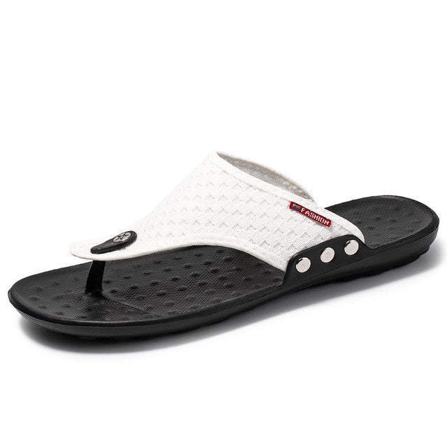 OCW Men Summer Sandals Breathable Mesh Best Flip-flops