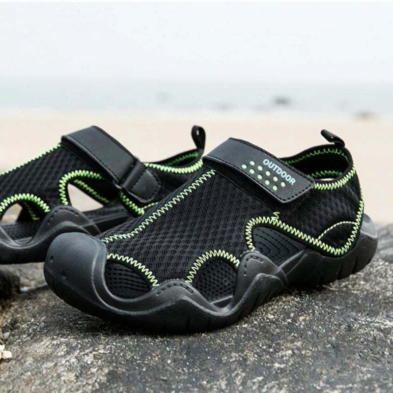 OCW Men Sturdy Orthopedic Sandals Nonslip Leisure Slides