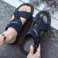 OCW Men Ankle Strap Comfy Walking Sandals Trendy Slides