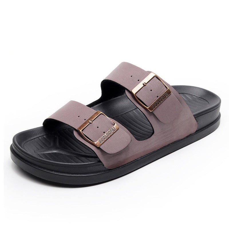 OCW Men Waterproof Orthopedic Sandals Buckle Arch Support Beach Slides