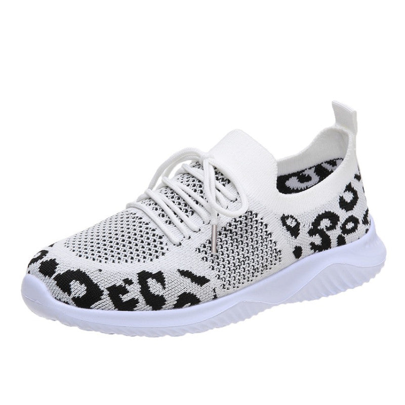 OCW Fashionable Leopard Cushion Sneakers Women Orthopedic Shoes