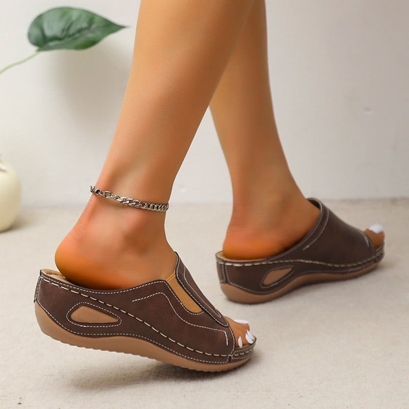 OCW Trendy 2023 Women Waterproof Sandals Leisure Walking Footwear
