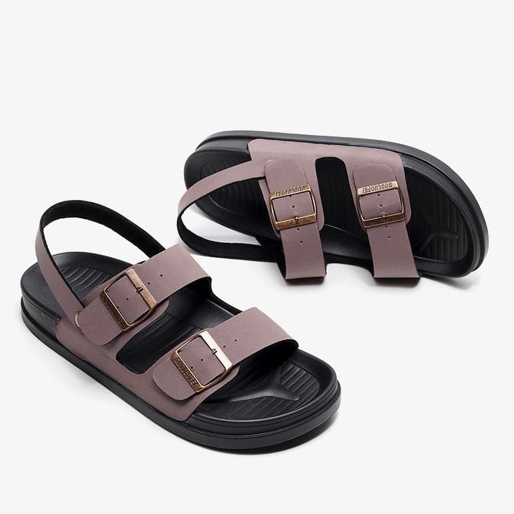 OCW Men Waterproof Orthopedic Sandals Buckle Arch Support Beach Slides