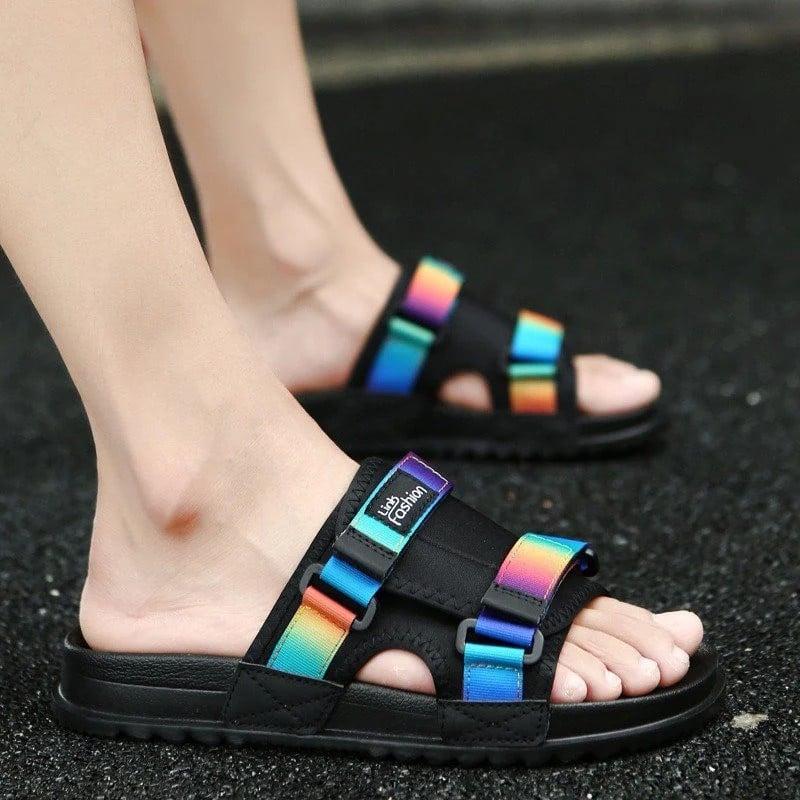 OCW Women Orthopedic Sandals Hologram Waterproof EVA Slides