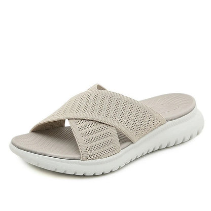 OCW Flat  Orthopedic Sandals Soft Mesh Durable Basic Women Summer Slides