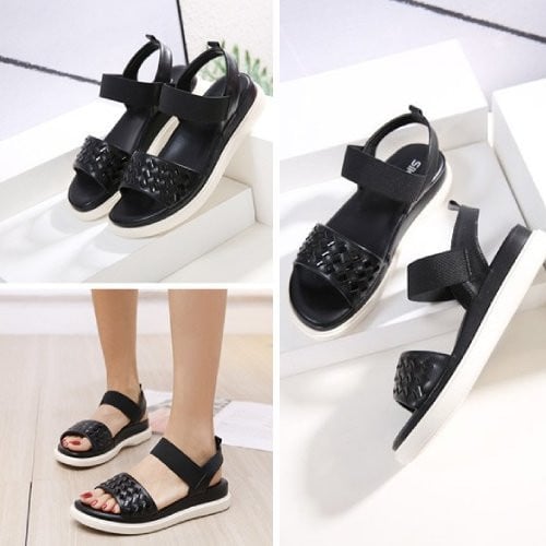 OCW Women Orthopedic Sandals Waterproof Anti-shock Low Heel Trendy Summer