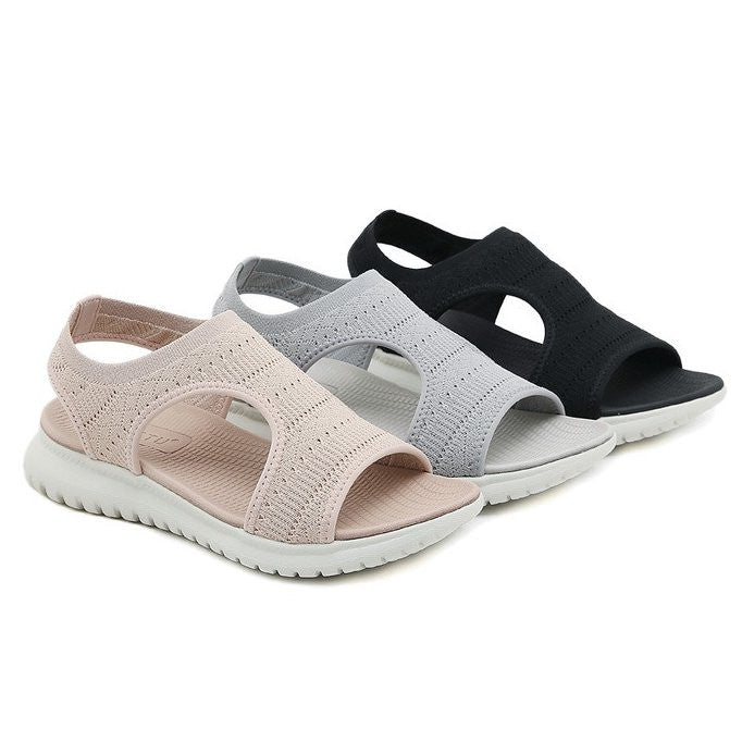 OCW Walking Orthopedic Sandals For Women Cut-out Sleeve Mesh Beach Sandals