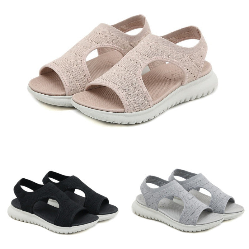 OCW Walking Orthopedic Sandals For Women Cut-out Sleeve Mesh Beach Sandals