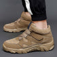 OCW Orthopedic Shoes Men Anti-collision Hiking Ankle Sneakers Suede Outdoor