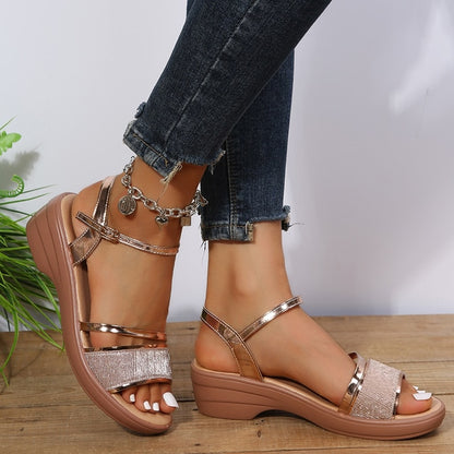 OCW Women Sandal Comfy Wedge Heel Open Toe Chic Fashion Summer