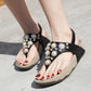 OCW Arch Support Sandals Women Breathable Rhinestone Flip-flops Durable EVA Bling Summer